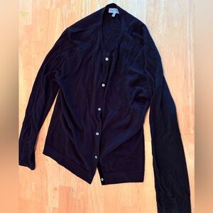 Black Cardigan Sweater